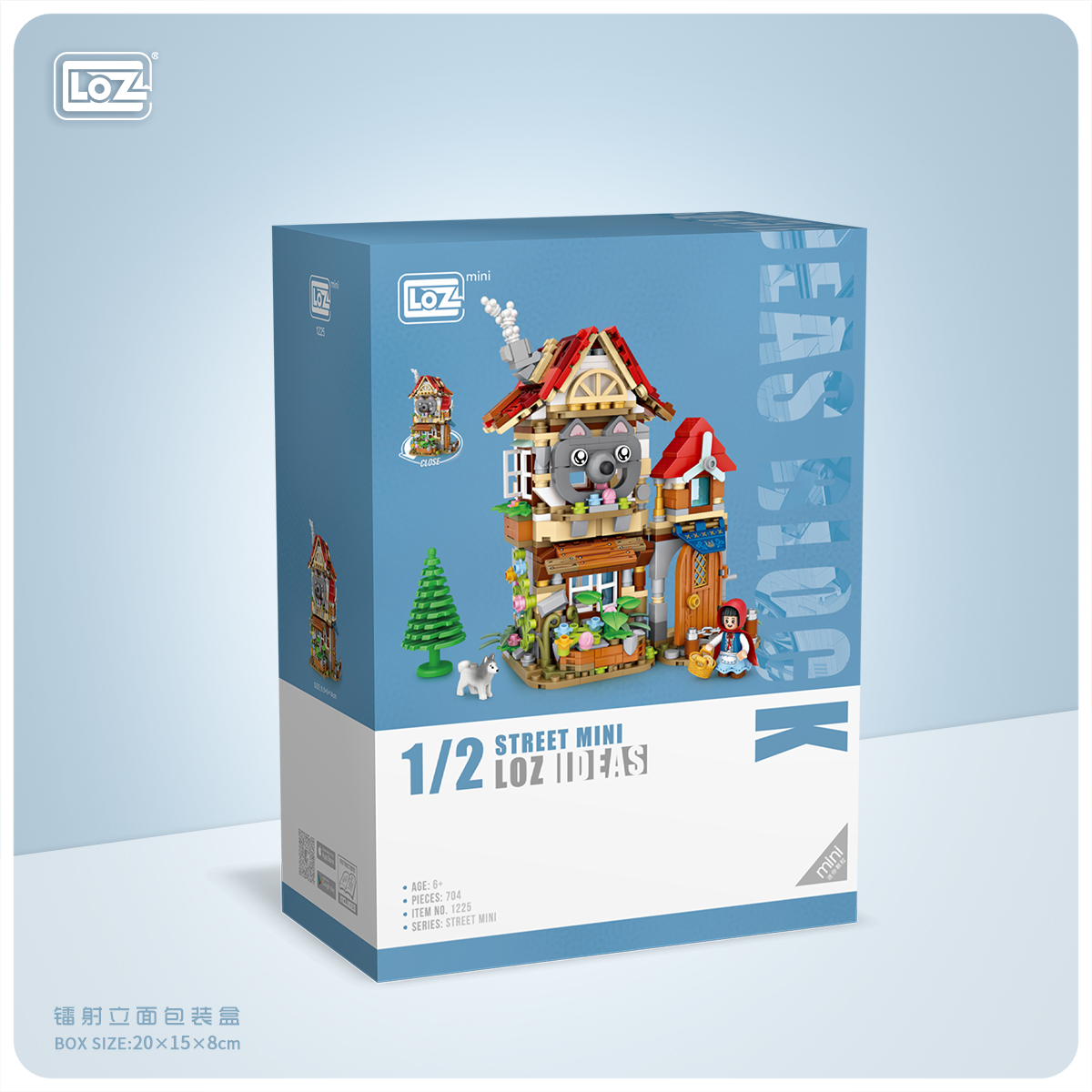 LOZ mini building block toys - Forest cabin 704pcs