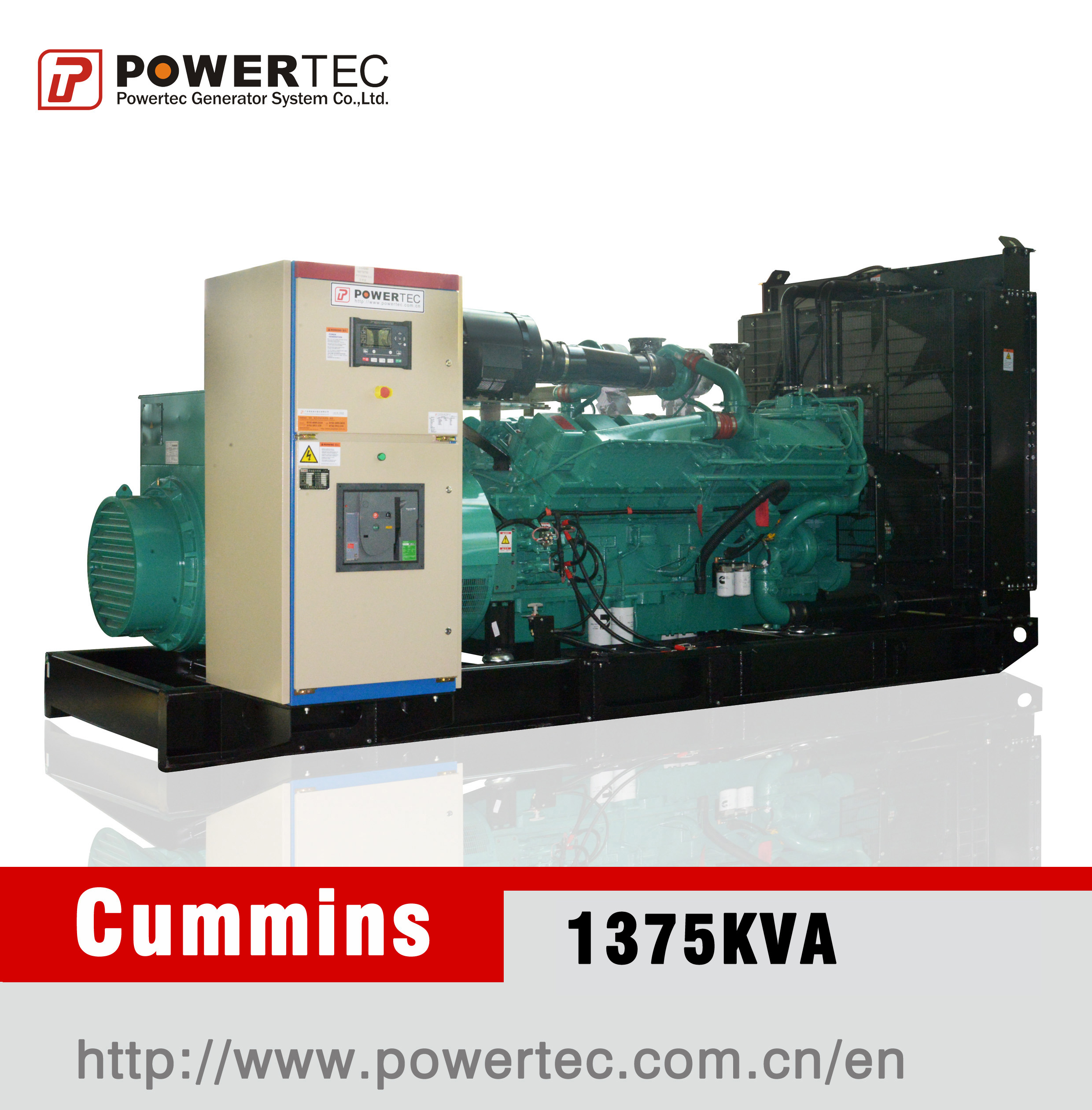 Powertec Generator System Co.,Ltd – Soundproof generating sets 1