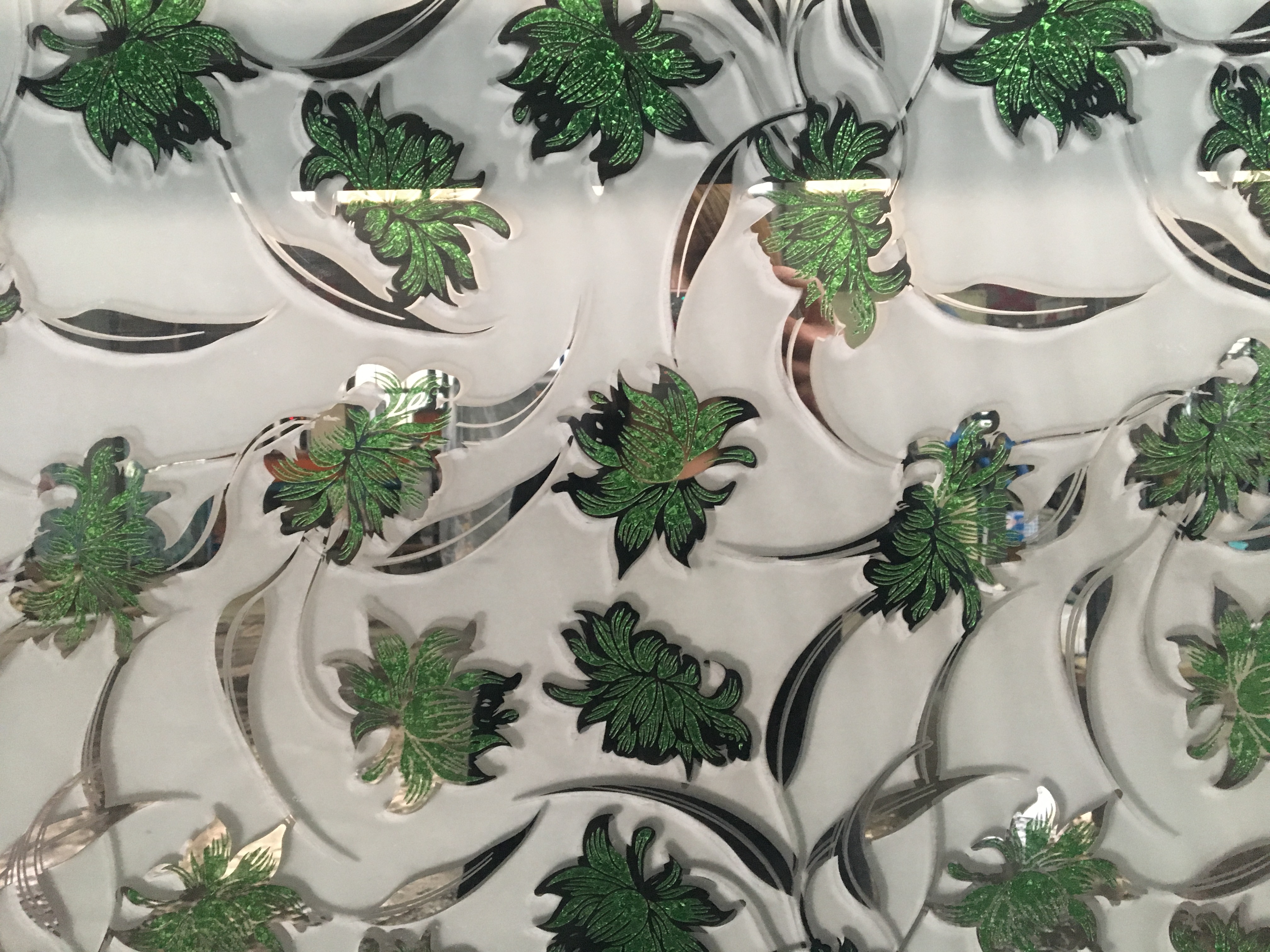 4/5/6mm Acid Glass/art glass/acid etched glass