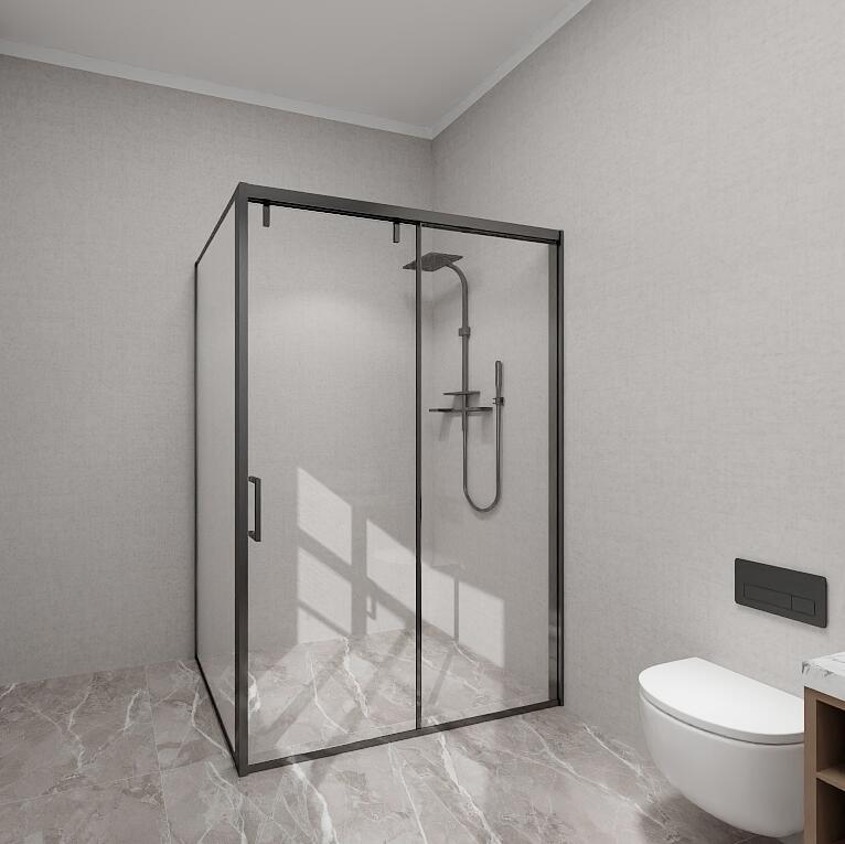 YA-C831 shower screens, shower doors, shower enclosure, shower cubicle, sliding screen, shower room