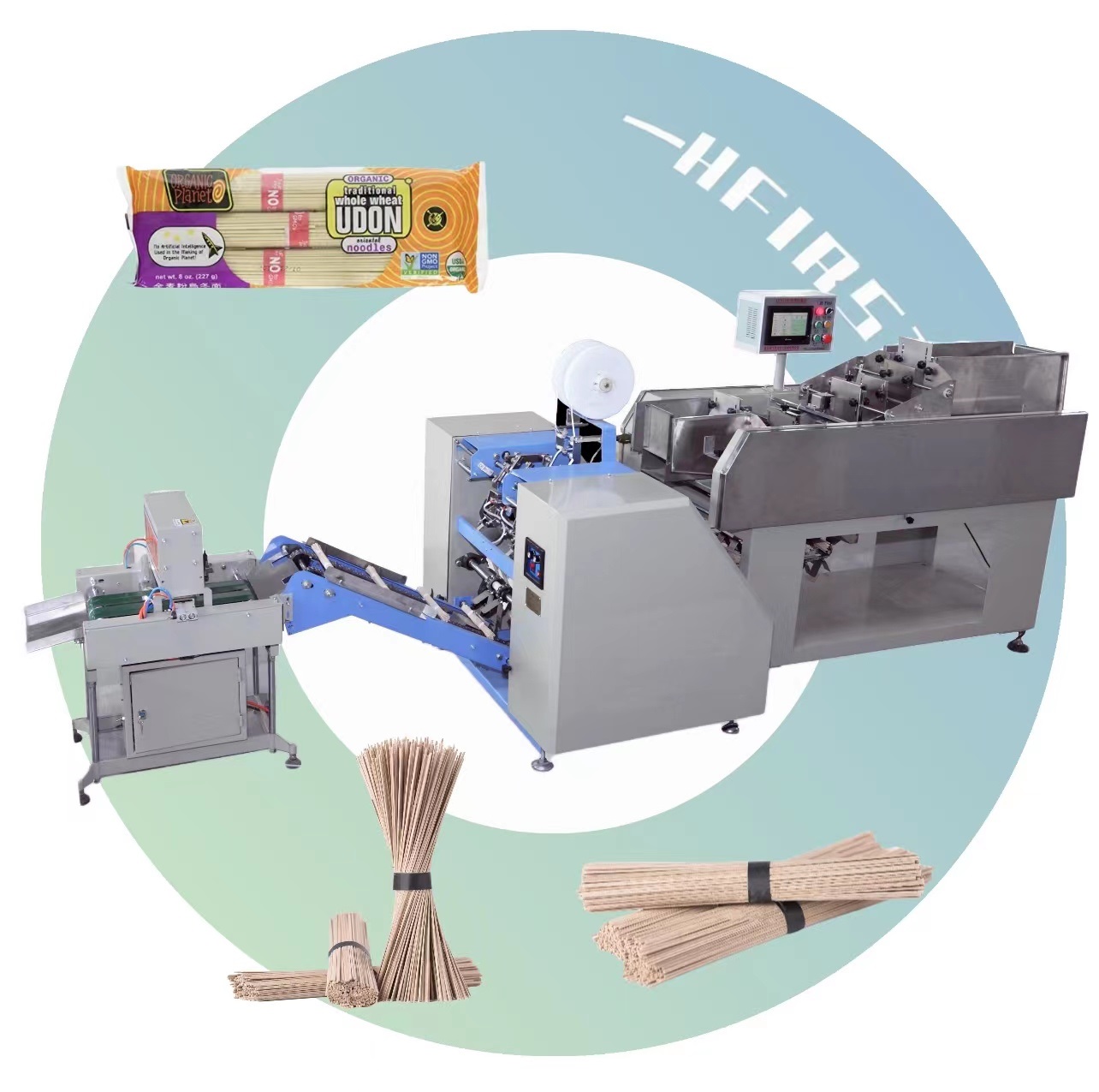 Spaghetti packing machine
