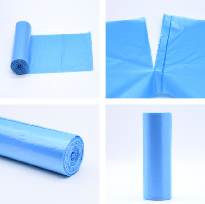 HDPE Star sealed garbage bags