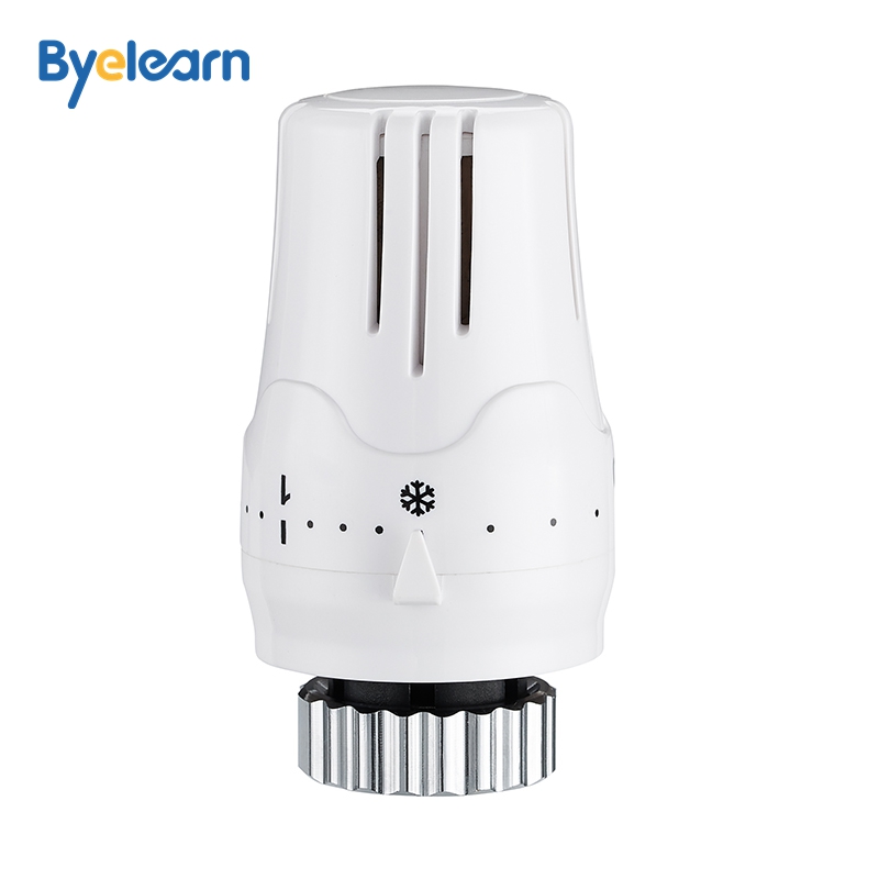 Byelearn 15mm Brass ABS ce certificate liquid sensor radiator head thermostat