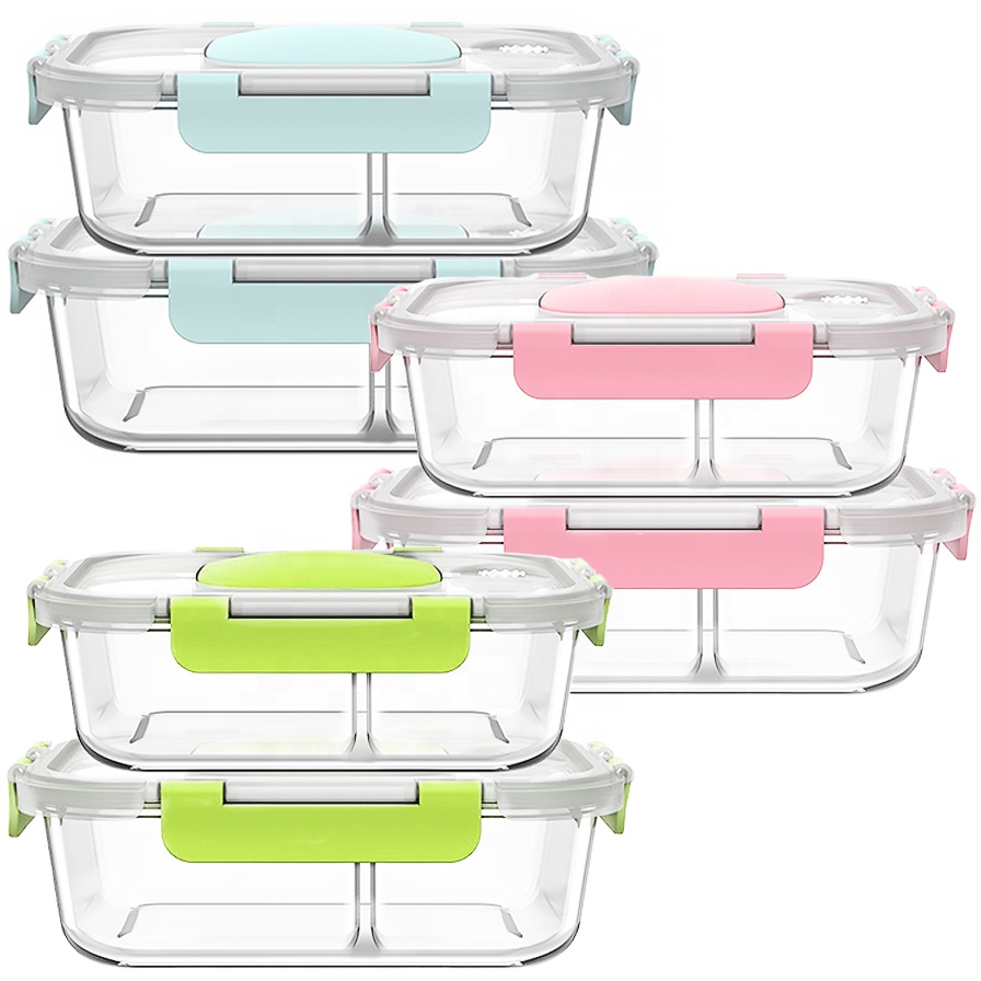 High borosilicate glass container storage