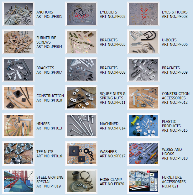 Bolts, Nuts, Washers