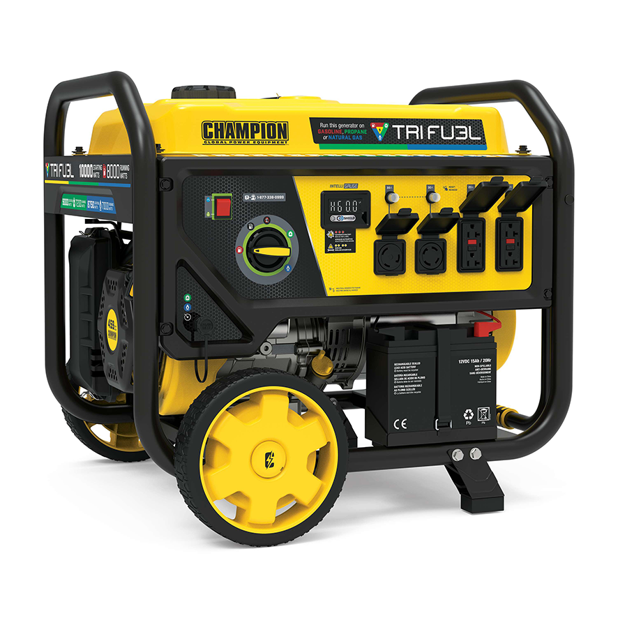 8000-Watt Tri Fuel Generator with CO Shield®