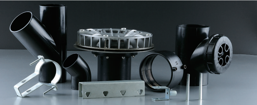 Syphonic rainwater drain pipe series