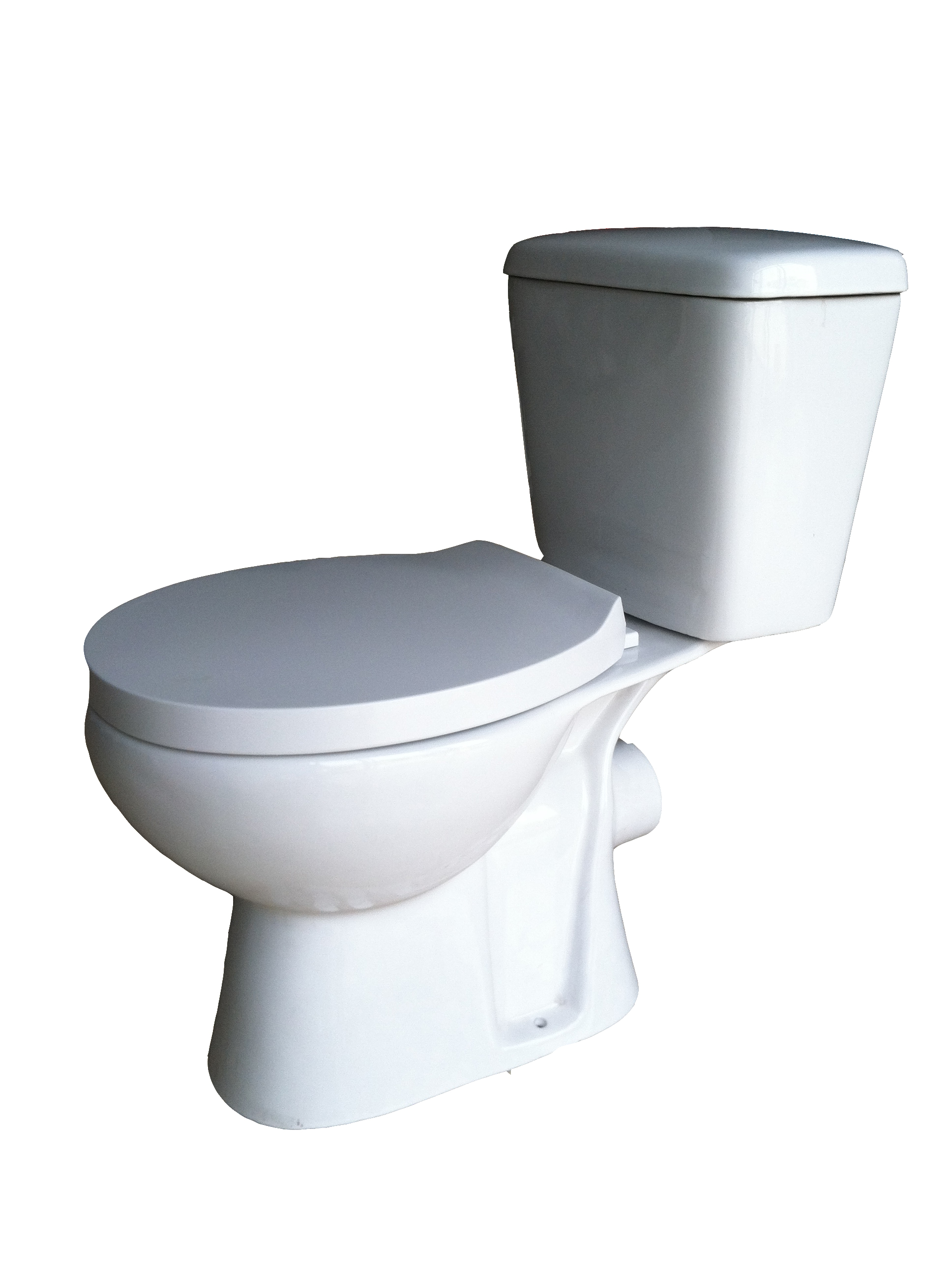 Two Piece Toilet With Wash Down System 180mm Rough In Ceramic Toilet Bathroom Toilet