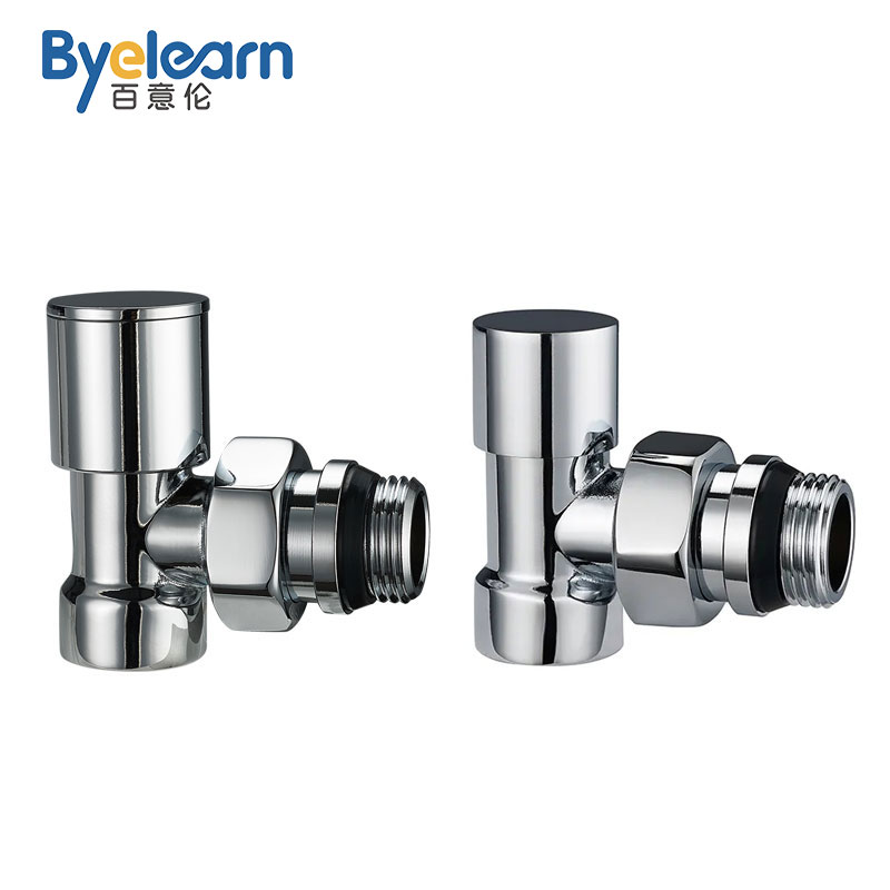 BAIYILUN Thread Angled Thermostat Radiator Valve