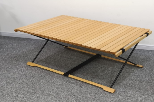 wood folding roller table