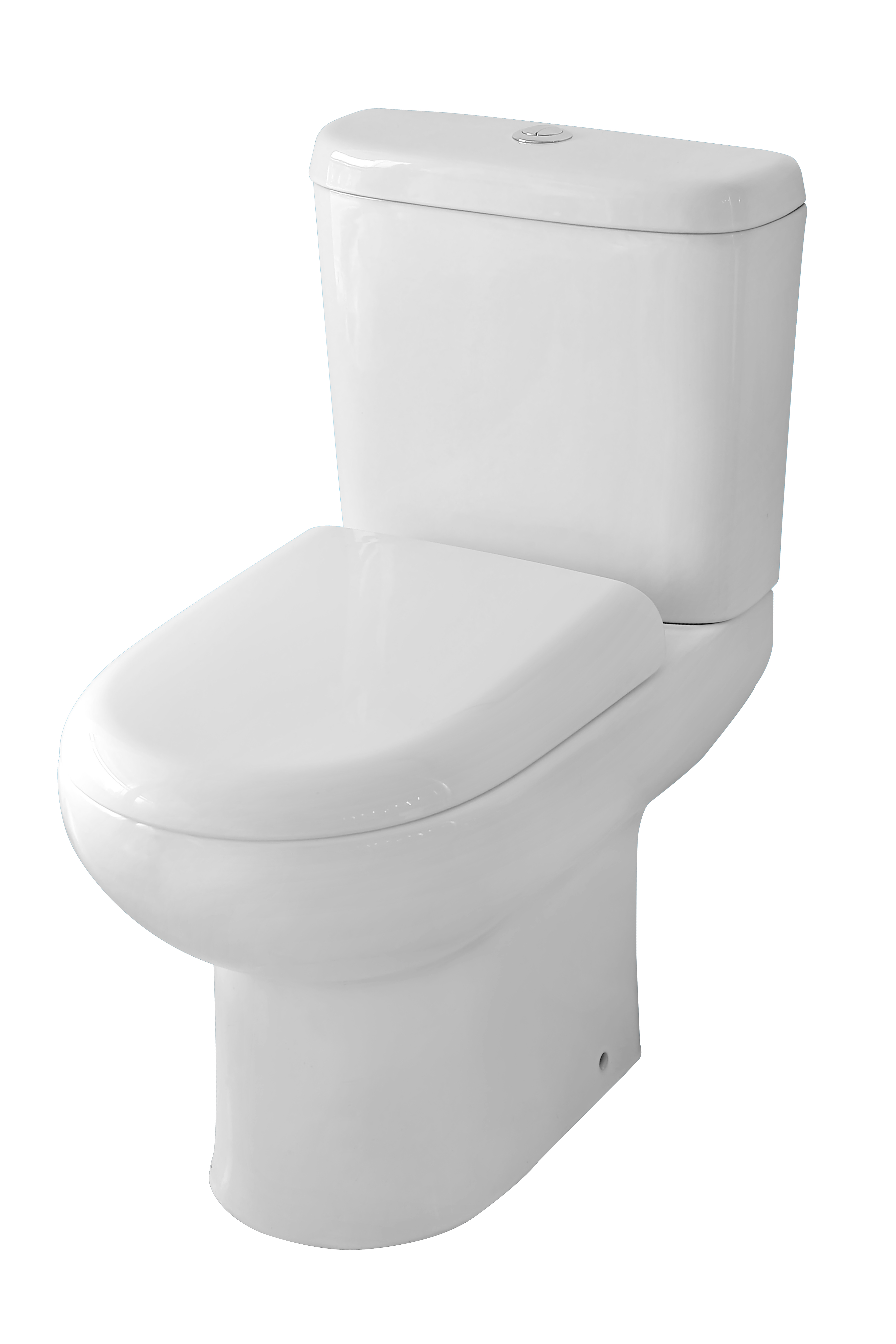 Two Piece Toilet With Wash Down System 180mm Rough In Ceramic Toilet Bathroom Toilet