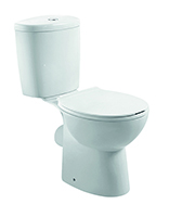 Two Piece Toilet With Wash Down System 180mm Rough In Ceramic Toilet Bathroom Toilet