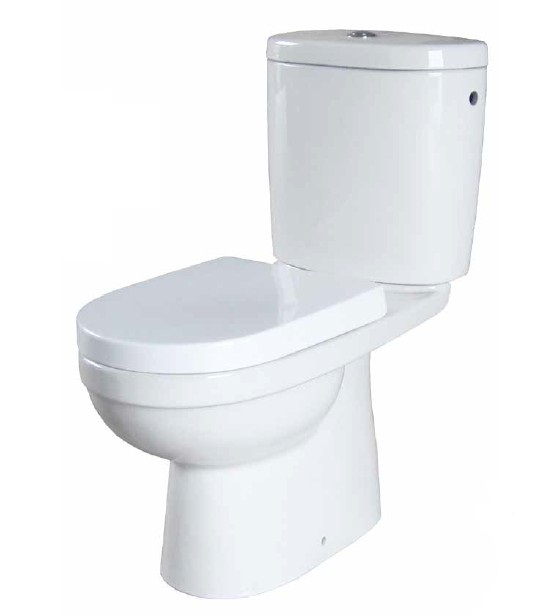 Two Piece Toilet With Wash Down S Trap 220mm Rough In Ceramic Toilet Bathroom Toilet