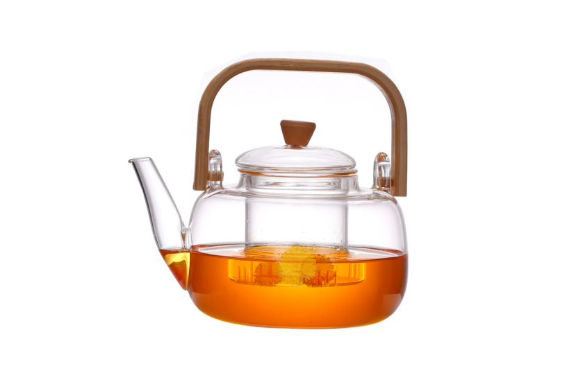 Glass tea pot