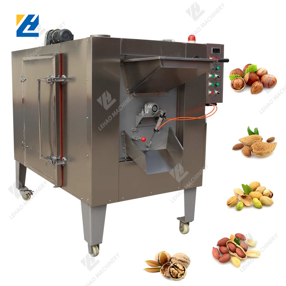 Nut roasting machine