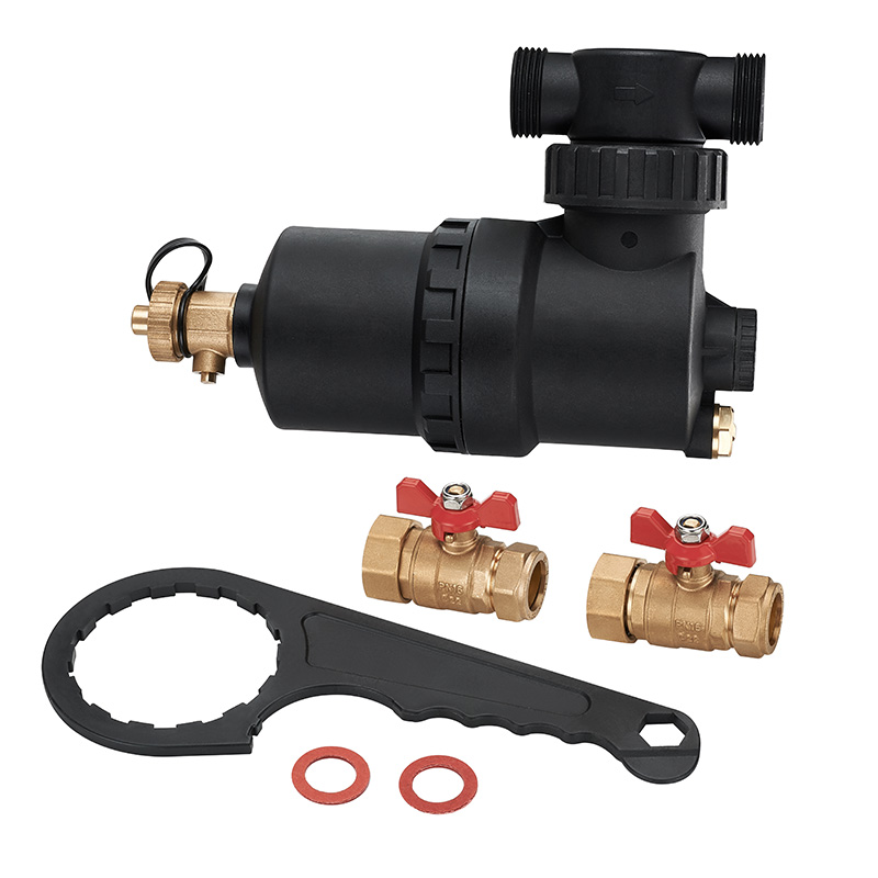 G3/4 22mm 28mm floor heating cleaner dirt separator boiler water magnetic filter for the cleaning