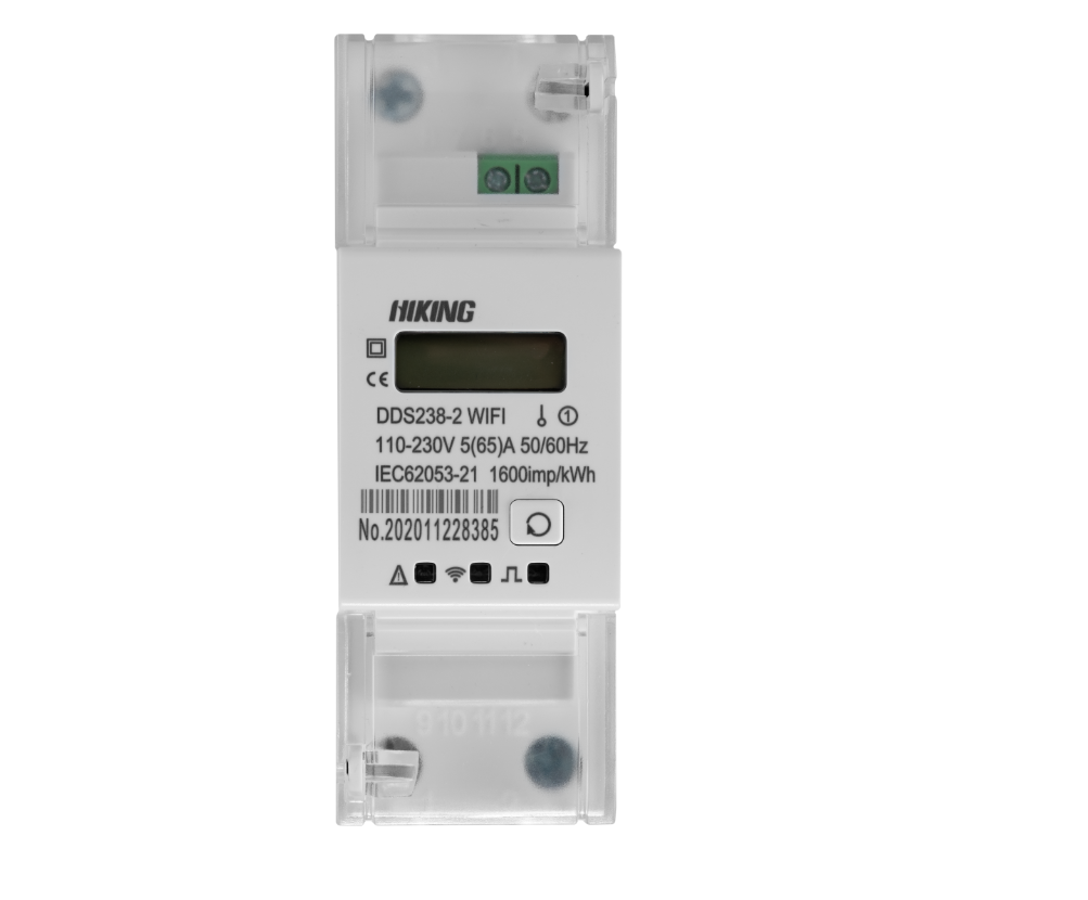 Single phase din rail TYPE wife remote control energy meter