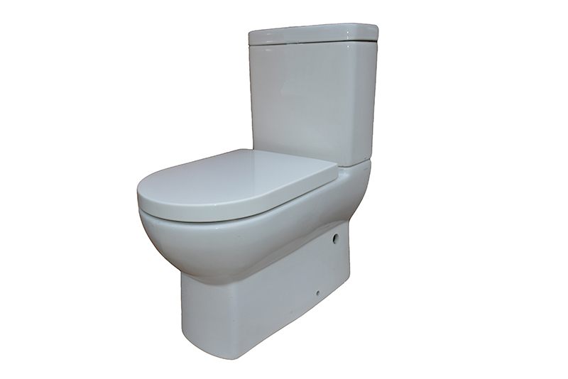 Two Piece Toilet With Wash Down System 180mm Rough In Ceramic Toilet Bathroom Toilet