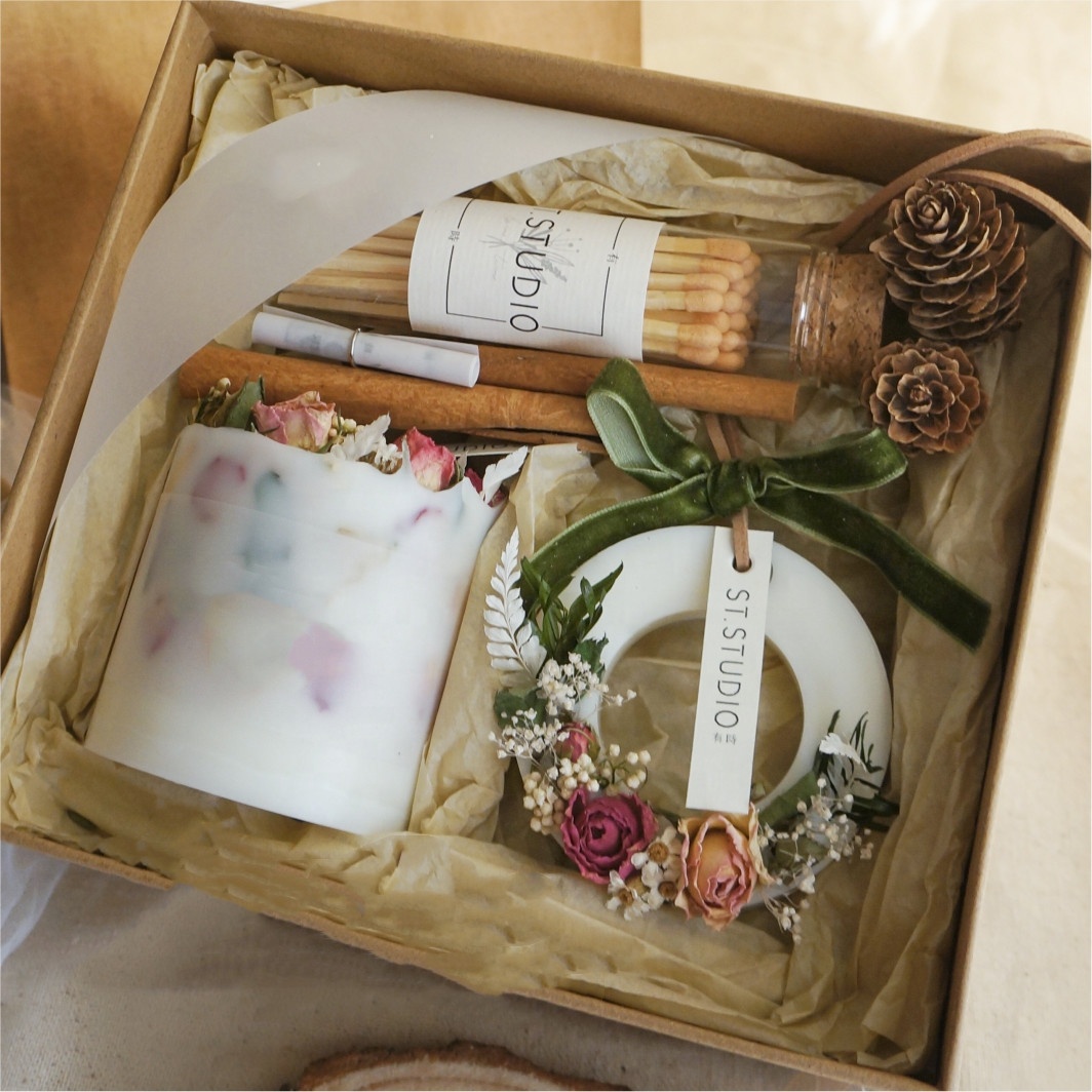 Gift set candle