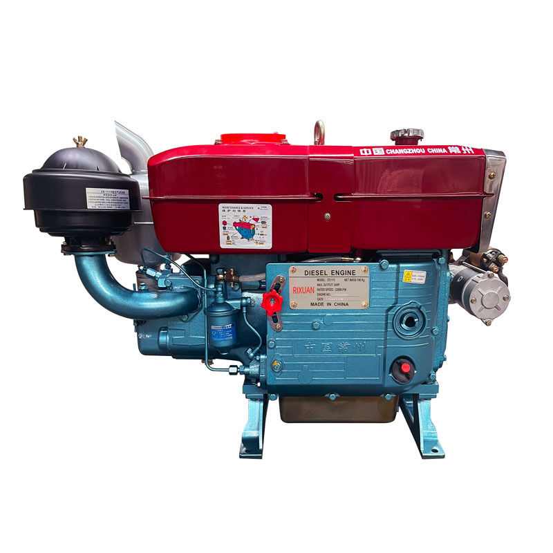 Single cylinder water cooled diesel engine