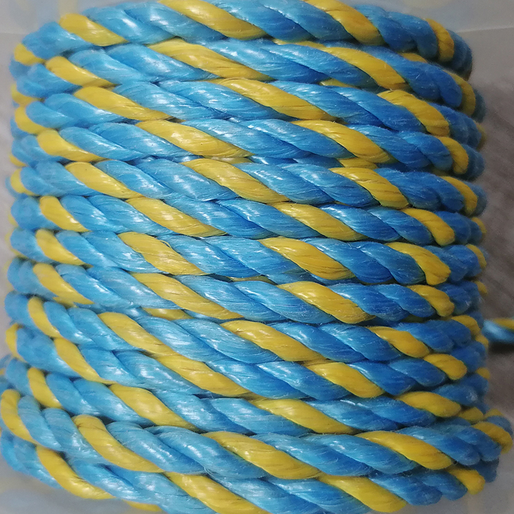 High Wear Resistance Polypropylene PP Split Film Rope PP Mesh Tear Twist Rope