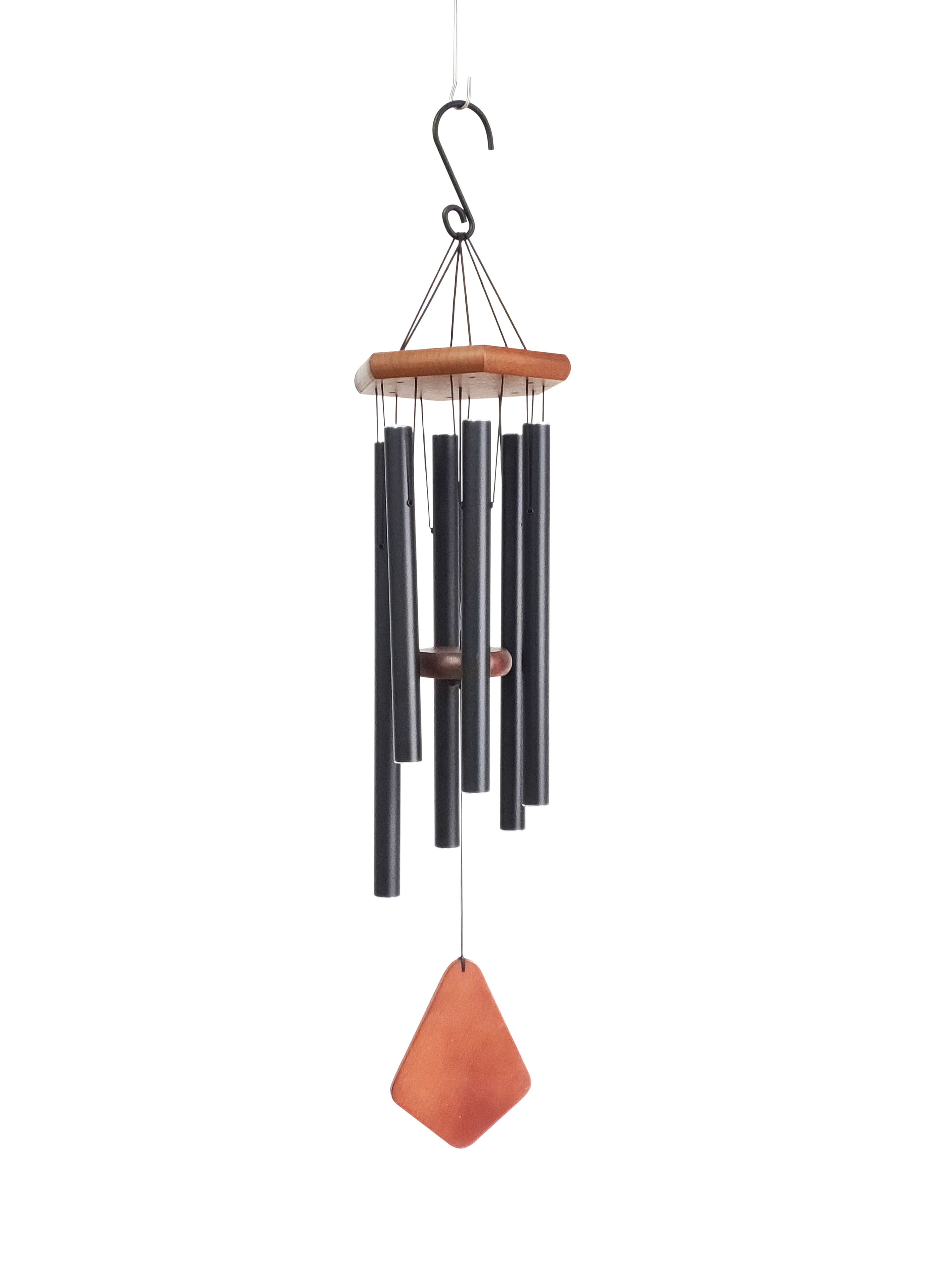 Wind Chimes 30 inch hexagonal home garden decor