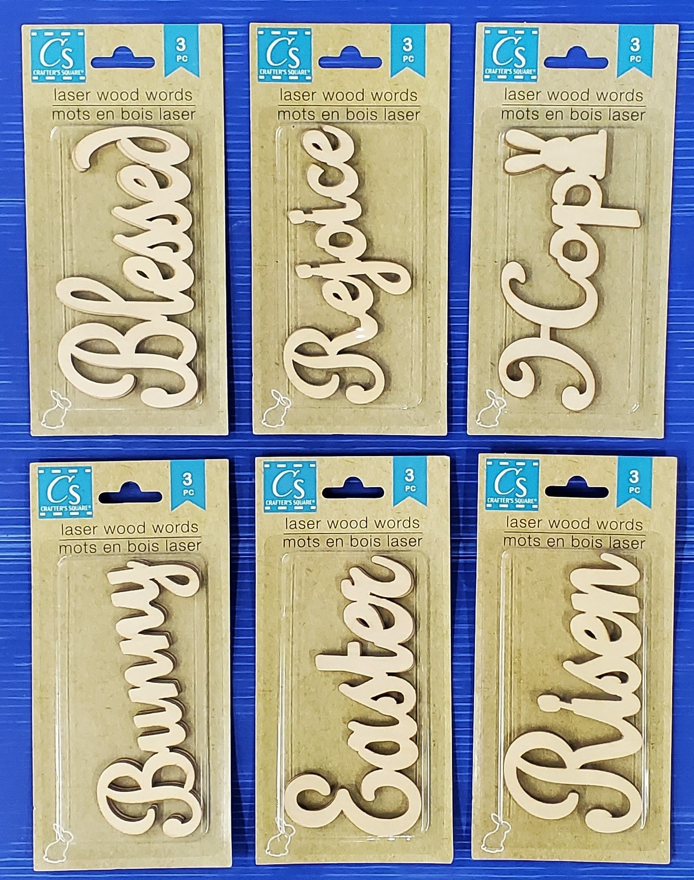 Wooden letters