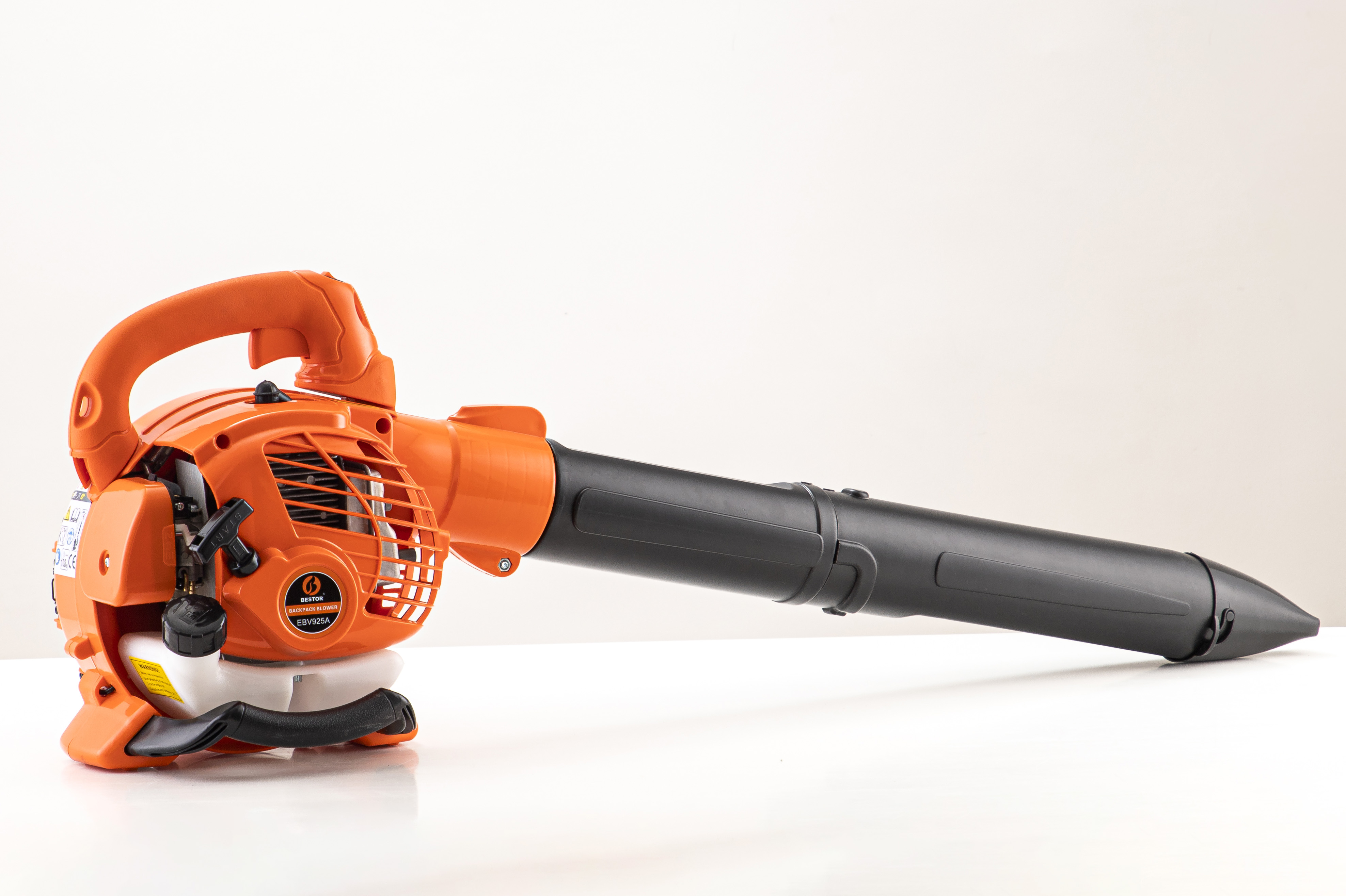 EBV925A Portable 25.4cc professional leaf blower vacuum professional petrol 2 stroke backpack