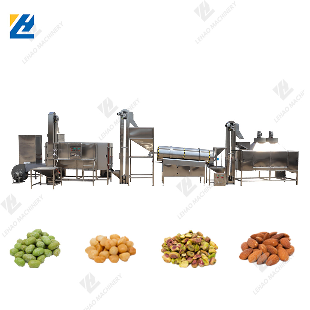 Nut Roasting and Seasoning Production Line