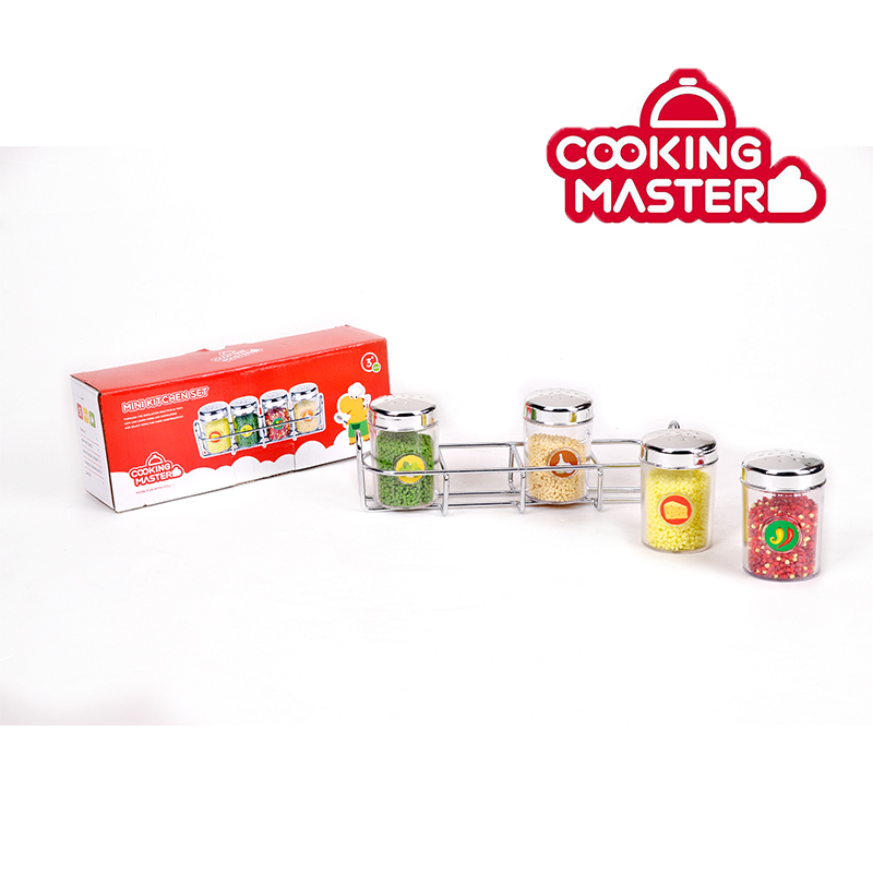 Play house toy simulation seasoning jar Mini kitchen toy