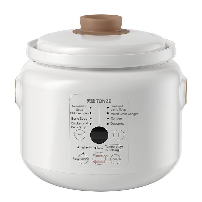 2L Digital ceramic slow cooker