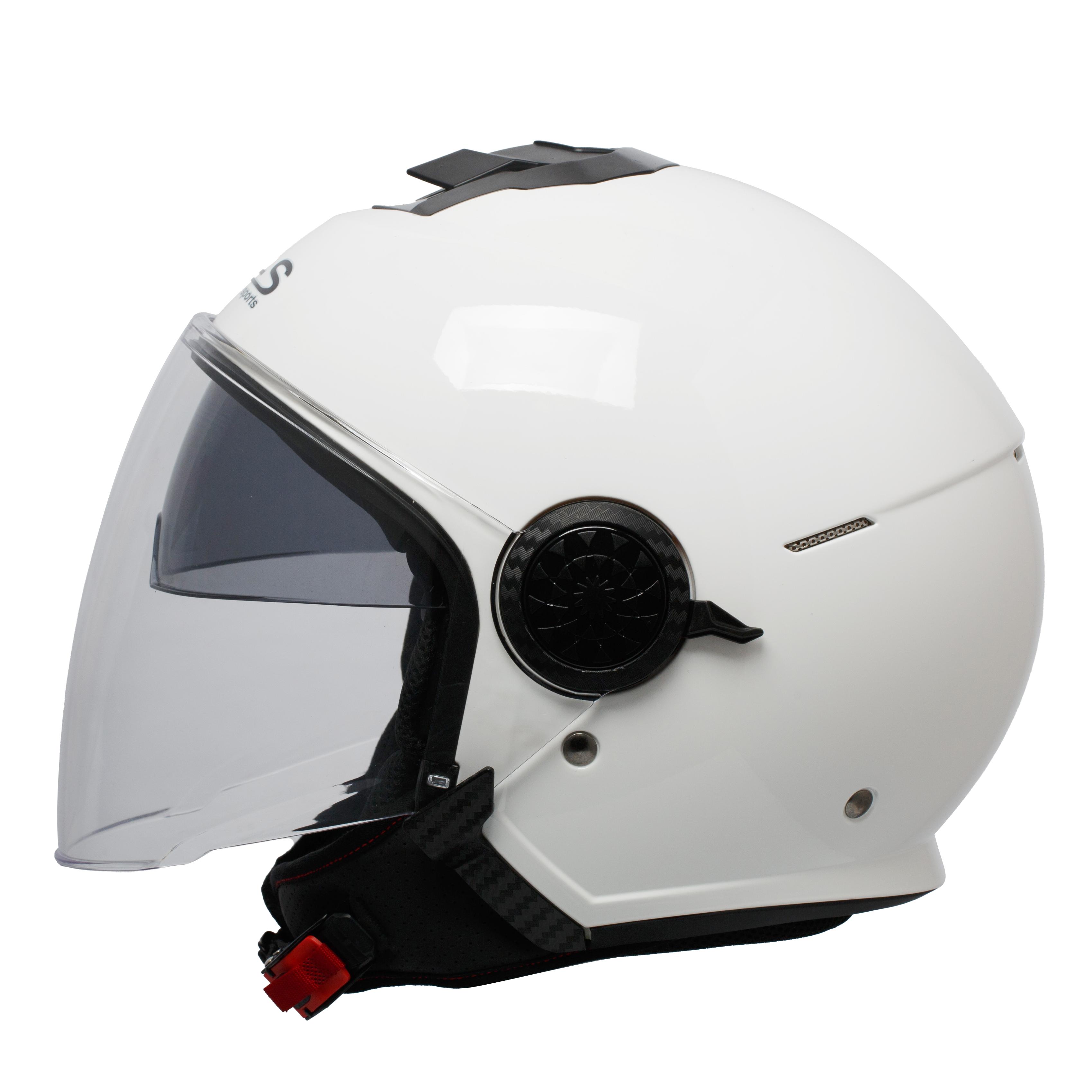 Motorcycle helmet with ECE / DOT-open face helmet-double visor helmet
