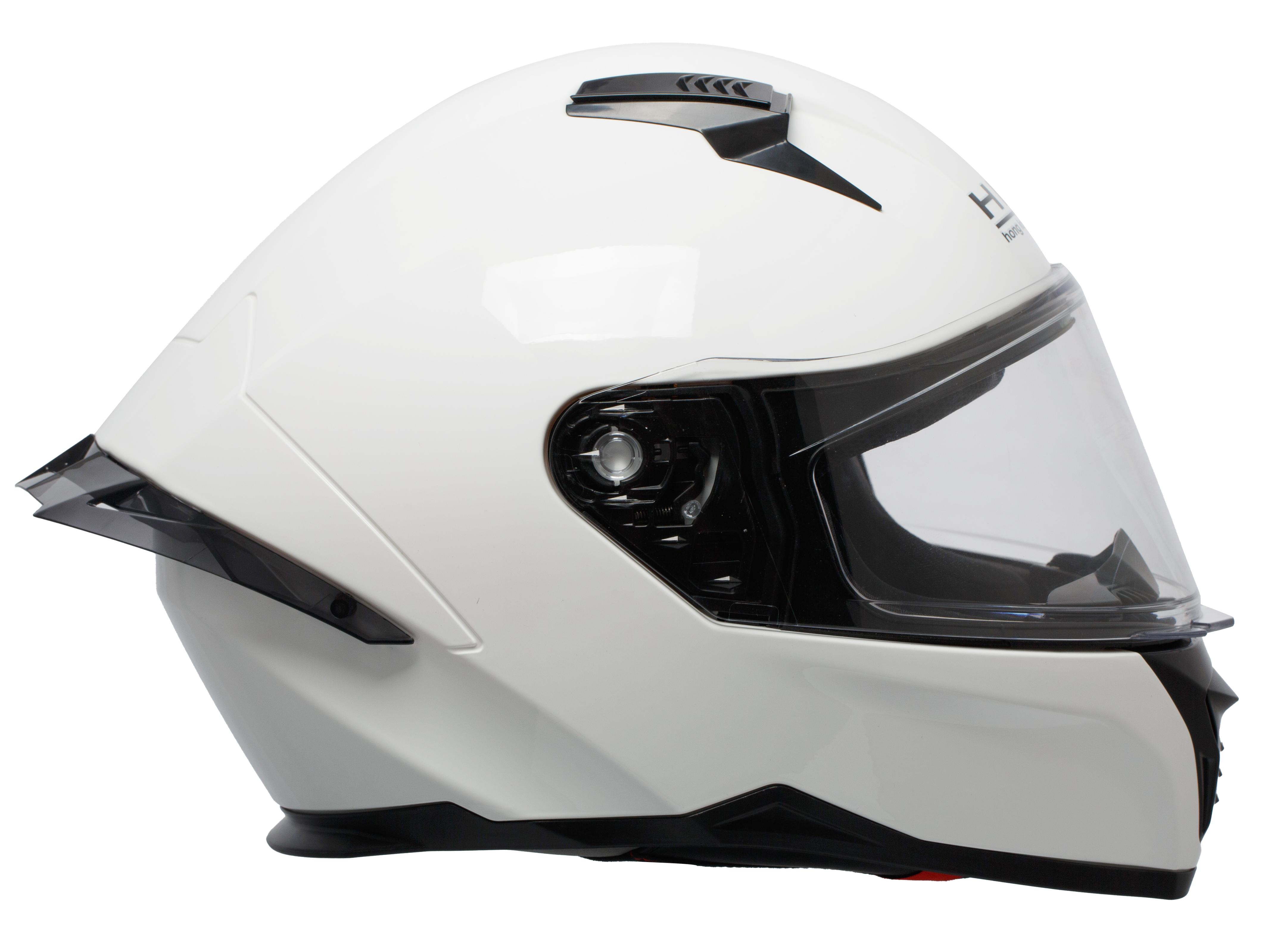 Motorcycle helmet with ECE / DOT-full face helmet