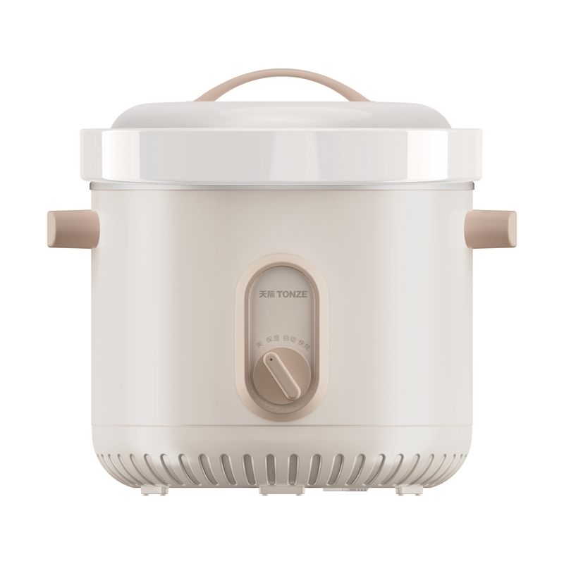 2L Manual Slow Cooker Ceram Aluminum Outer Crock Pot For Soup