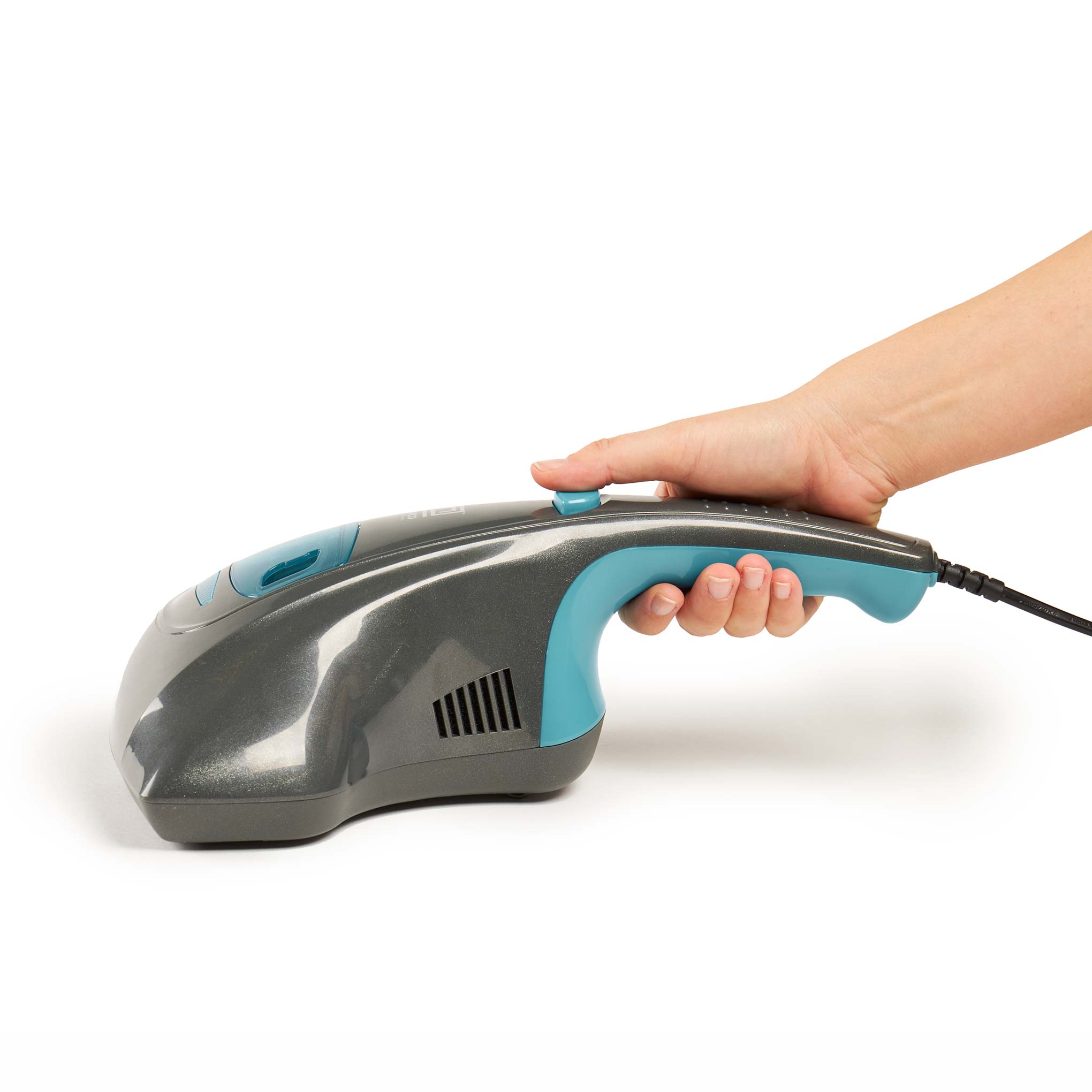 UV Vacuum Cleaner with UV light used in bed
