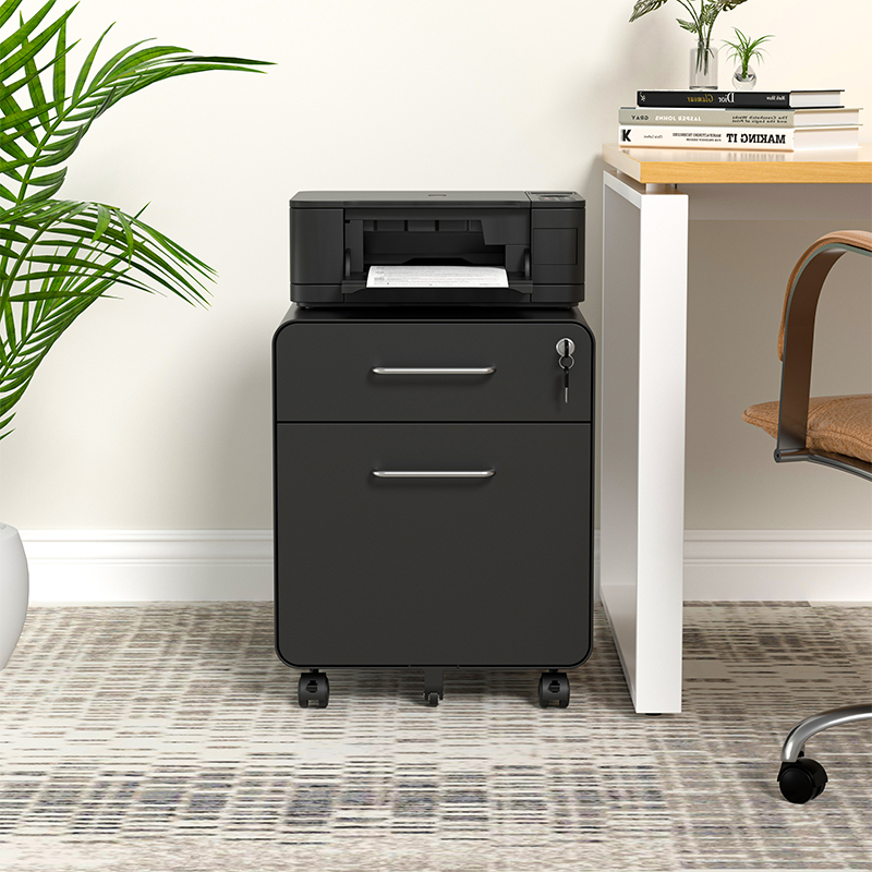 Office furniture storage 2 drawers cabinet
