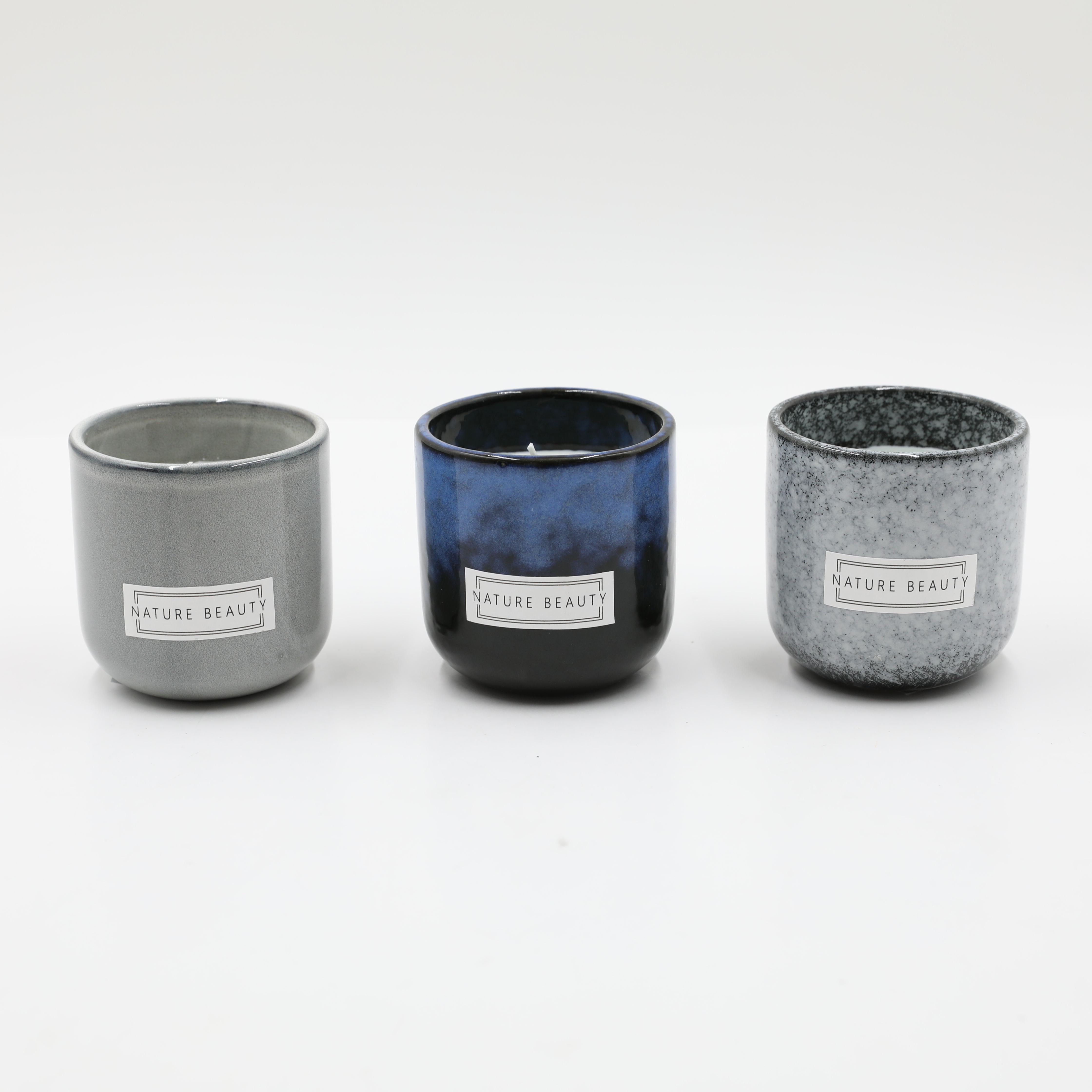 D9.2x9.2cmh Ceramic Scented Candle