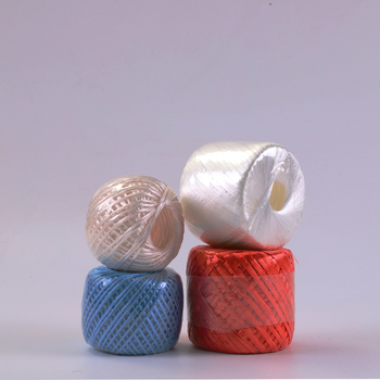 High quality 150g/m PP film twine ball/raffia ball/string ball for Packing