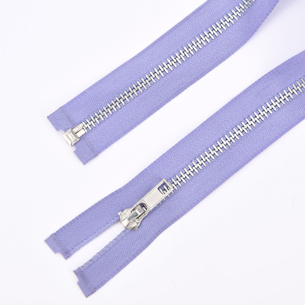 #3 #5 Metal Aluminum Zipper Auto Lock Closed End