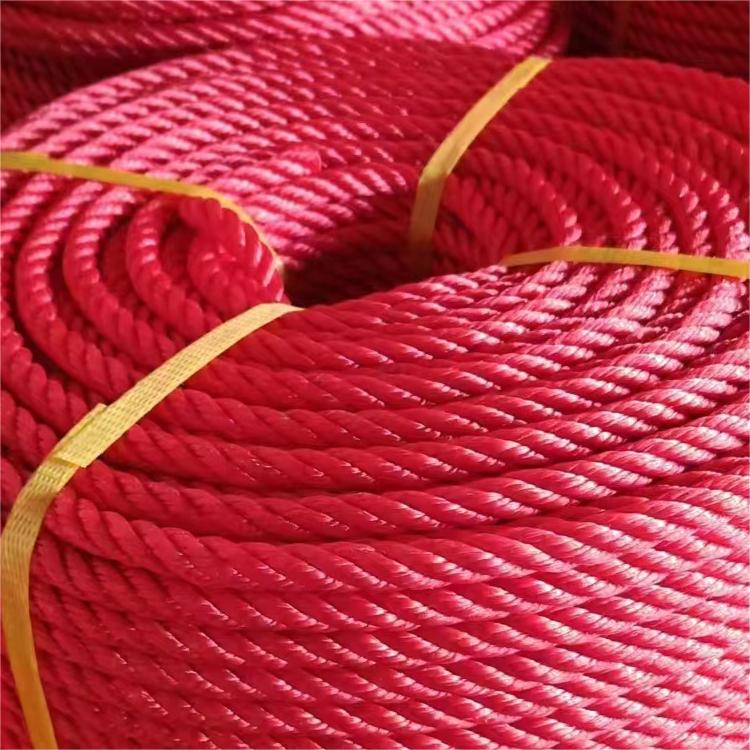 Dongtalent high density PE rope plastic rope for boat use