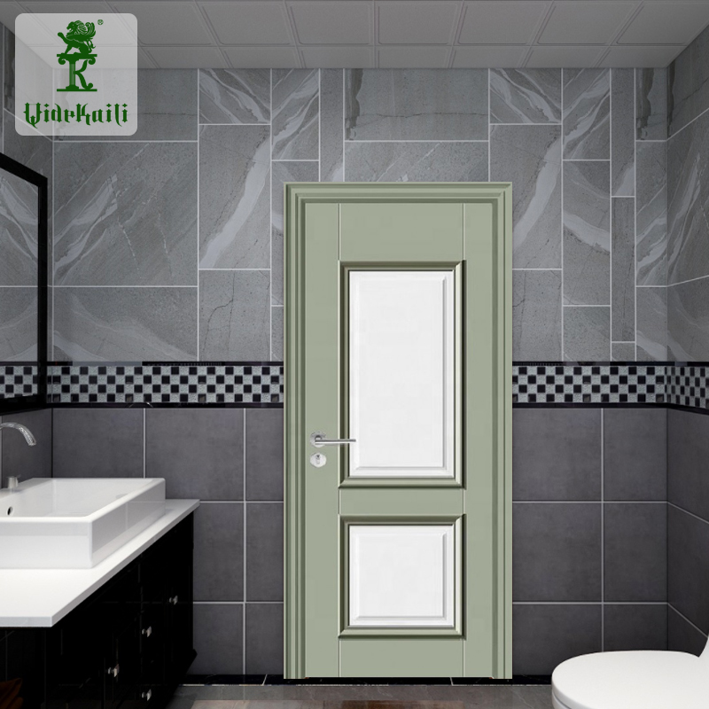 China WPC Wooden Double Designs Interior Modern Waterproof Doors With Low Price