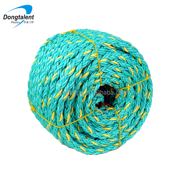 Dongtalent 12 strands marine mooring rope with customized size