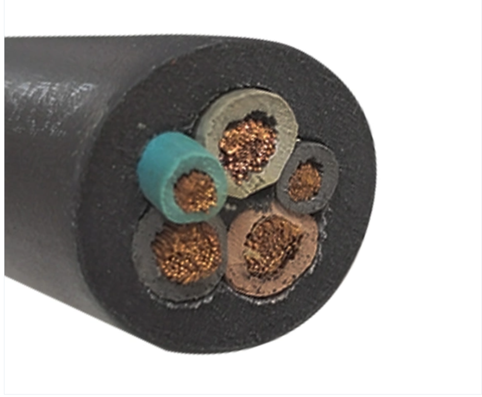 Rated voltage 0.6/1kV copper core PVC insulated PVC sheathed power cable.