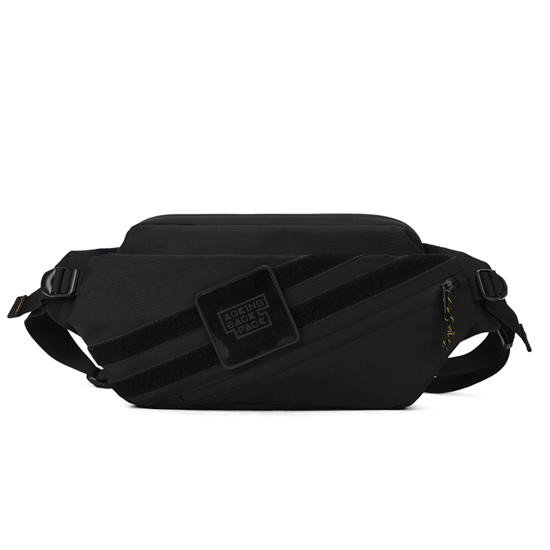 Aoking fashion Spacious Lightweight Adjustable Breathable Male Belt Bag