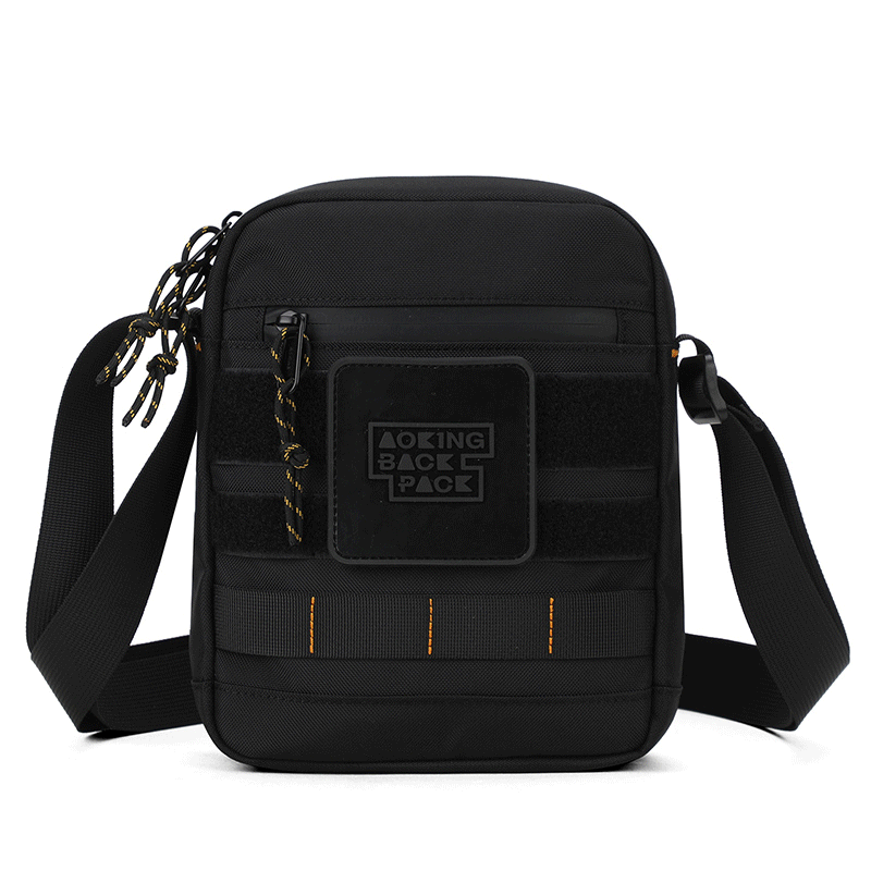 Aoking fashion Spacious Lightweight Adjustable Breathable Male shoulder bag