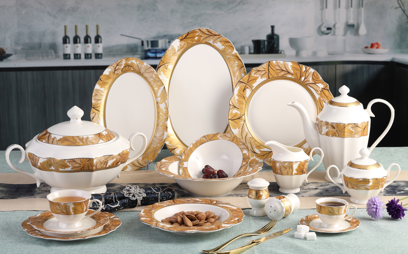 Golden plate
