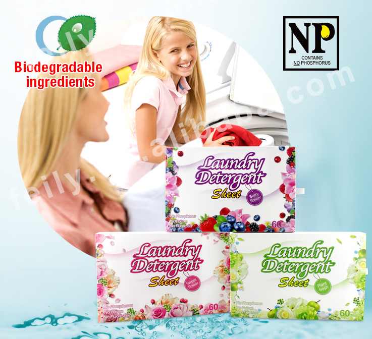 laundry detergent sheet, laundry sheet, laundry stirps,