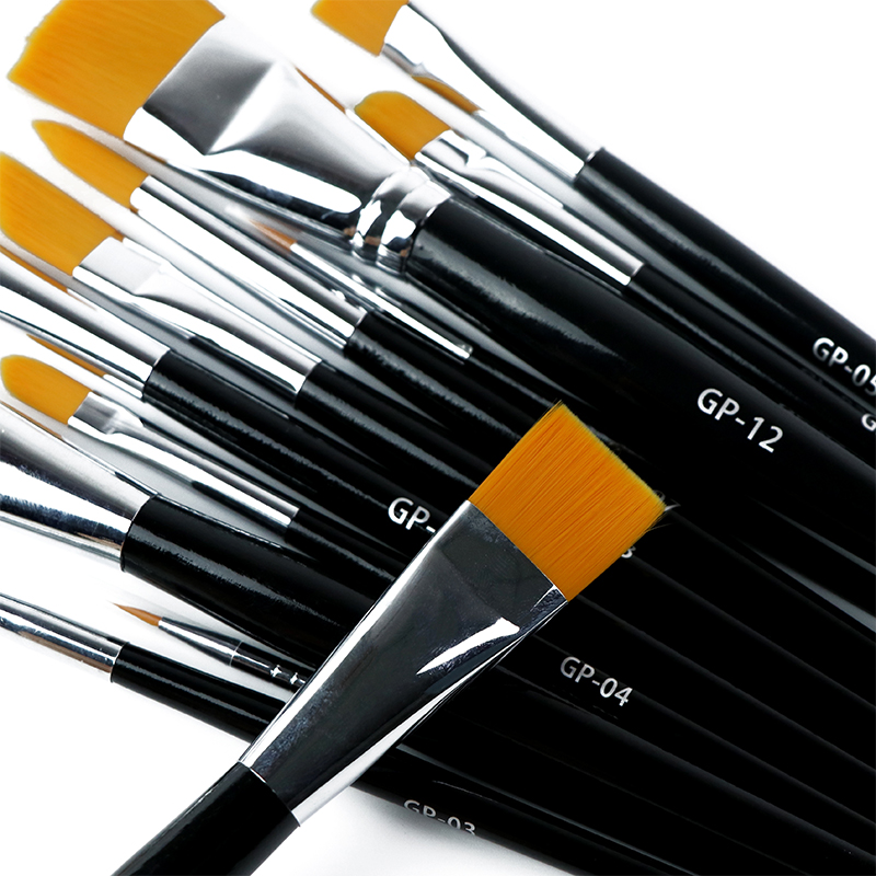 Body paint brush set