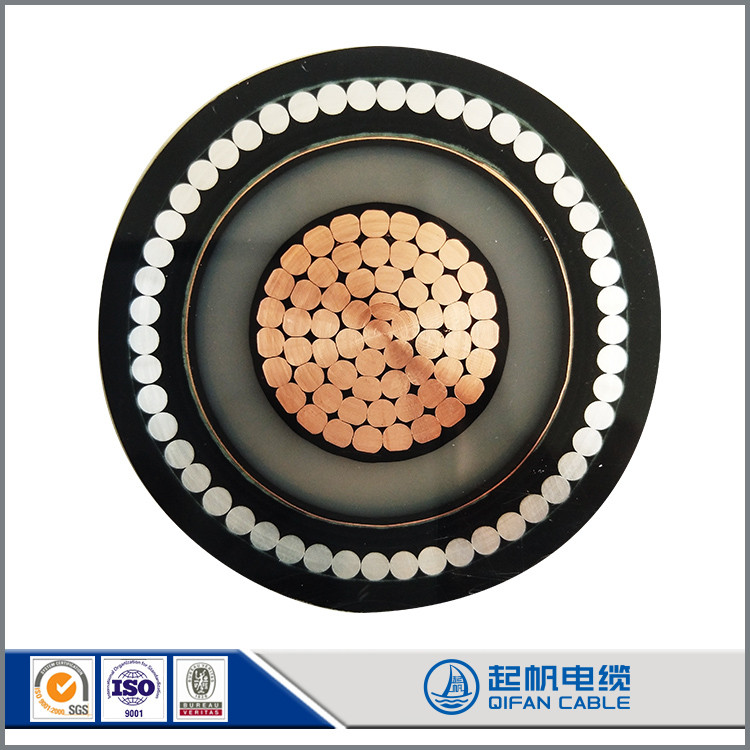 Multicore XLPE insulated PVC sheathed armored cable with aluminum conductor