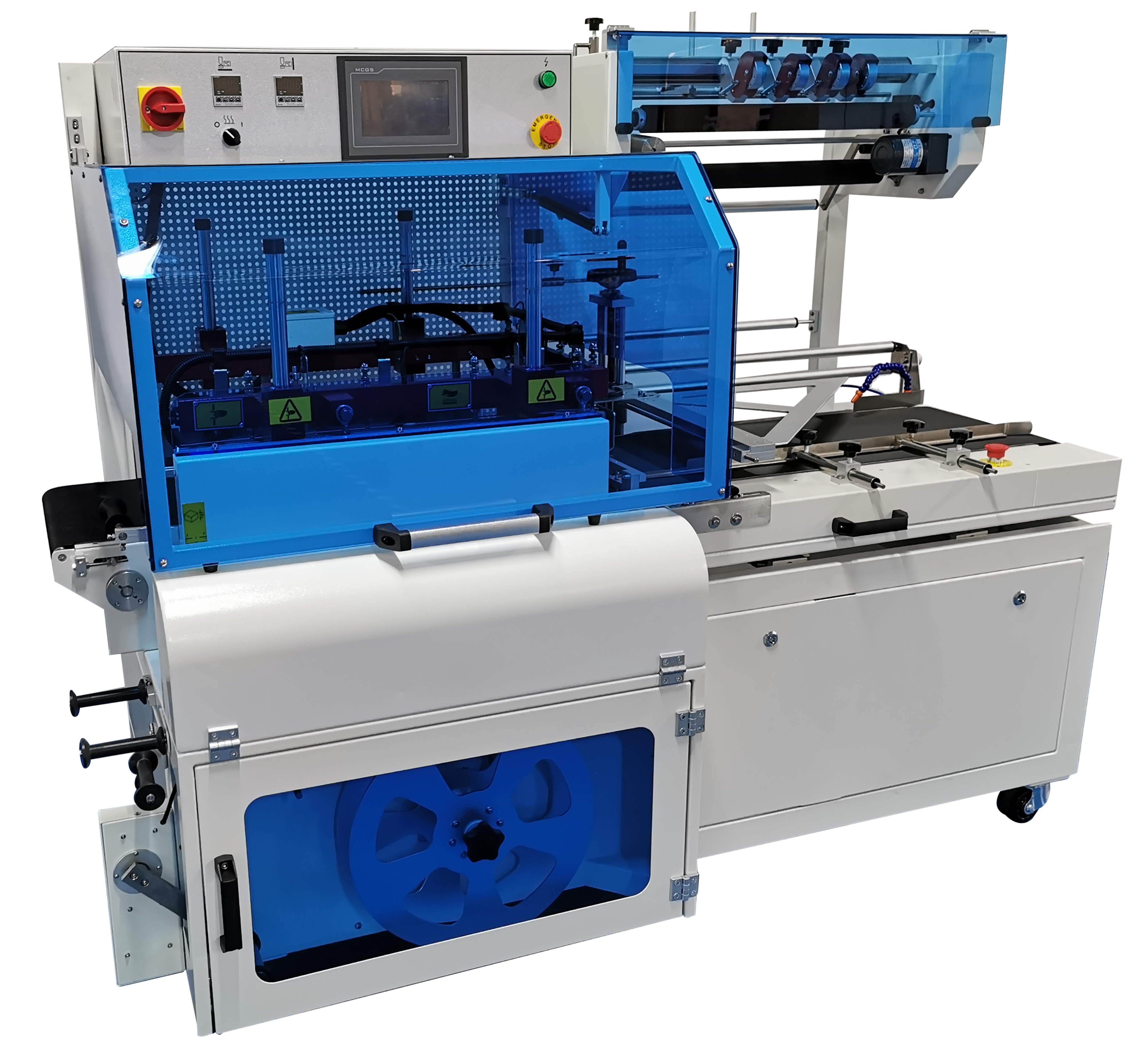 Automatic Heat Tunnel Heat Shrink Packaging Wrapping Machine